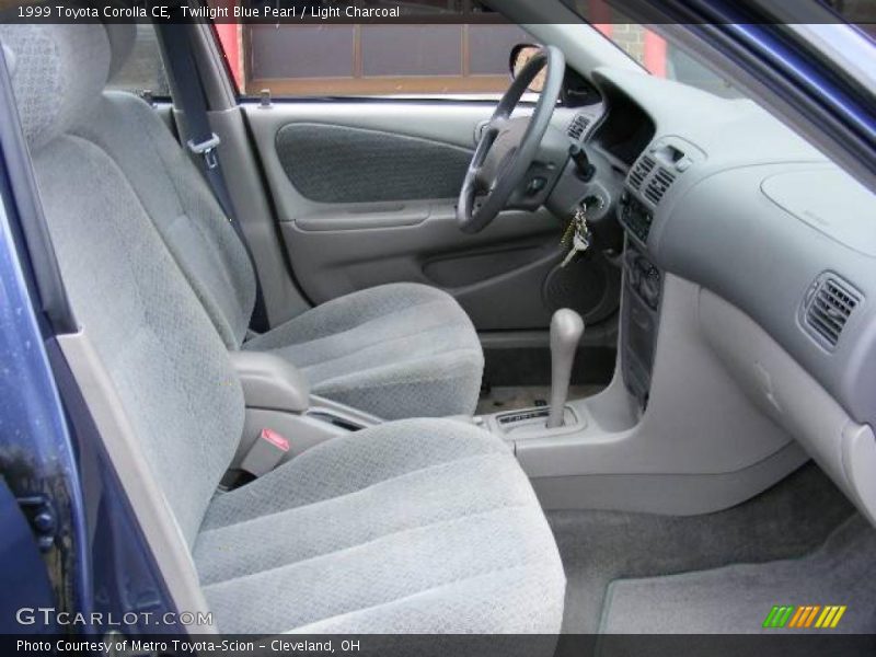 Twilight Blue Pearl / Light Charcoal 1999 Toyota Corolla CE