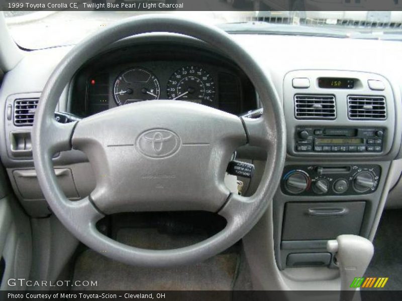 Twilight Blue Pearl / Light Charcoal 1999 Toyota Corolla CE