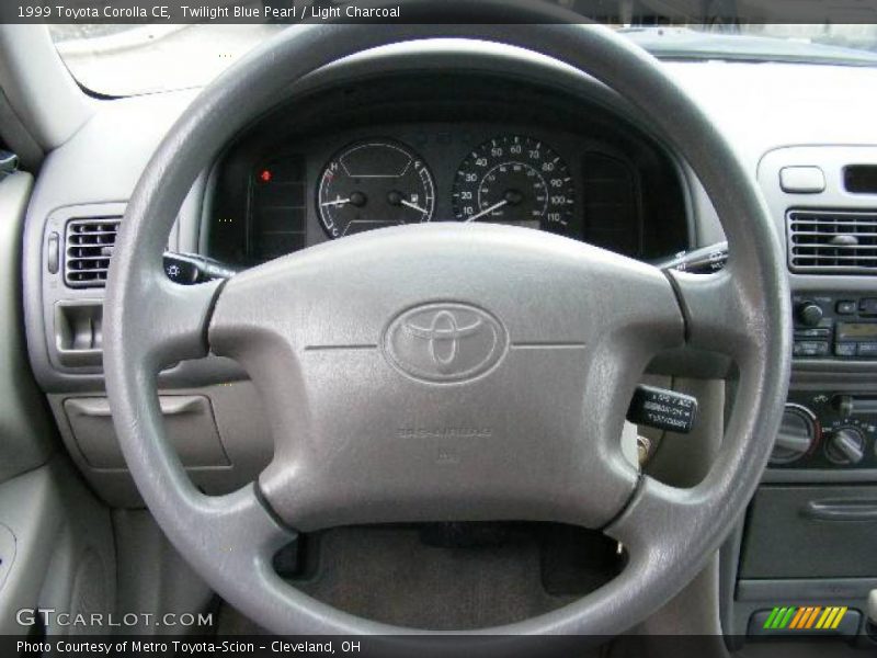 Twilight Blue Pearl / Light Charcoal 1999 Toyota Corolla CE