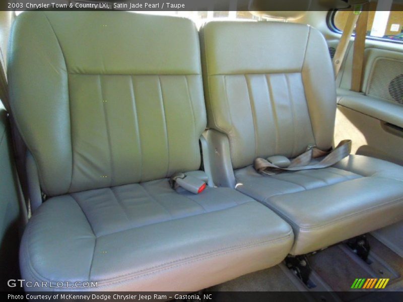 Satin Jade Pearl / Taupe 2003 Chrysler Town & Country LXi