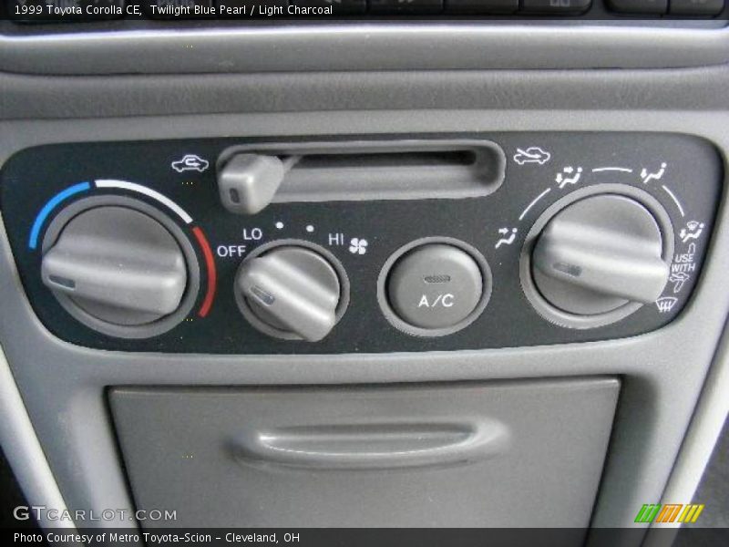Twilight Blue Pearl / Light Charcoal 1999 Toyota Corolla CE