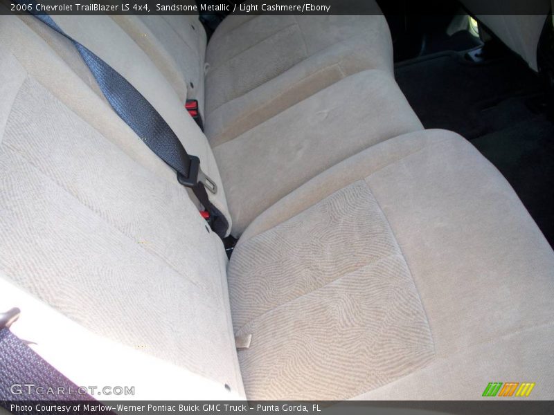Sandstone Metallic / Light Cashmere/Ebony 2006 Chevrolet TrailBlazer LS 4x4
