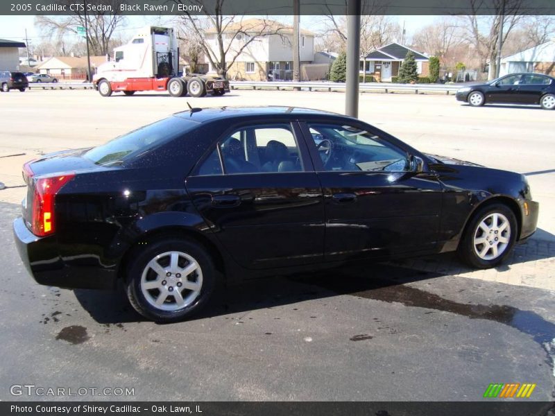 Black Raven / Ebony 2005 Cadillac CTS Sedan