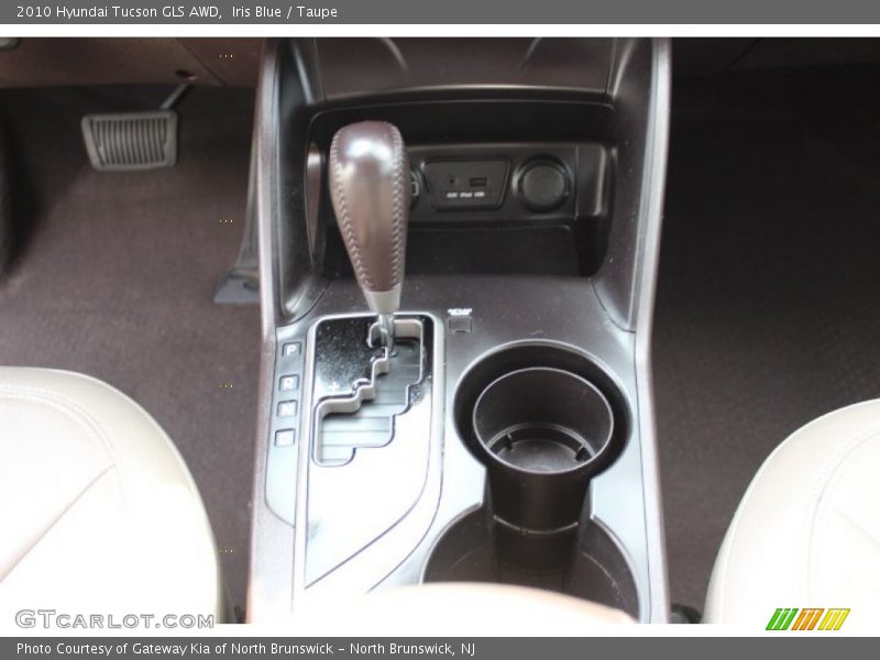 Iris Blue / Taupe 2010 Hyundai Tucson GLS AWD