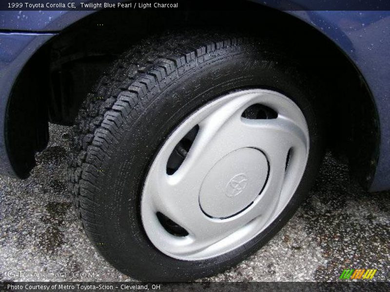 Twilight Blue Pearl / Light Charcoal 1999 Toyota Corolla CE