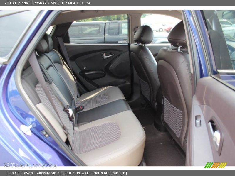 Iris Blue / Taupe 2010 Hyundai Tucson GLS AWD