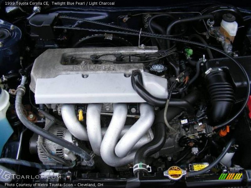 Twilight Blue Pearl / Light Charcoal 1999 Toyota Corolla CE