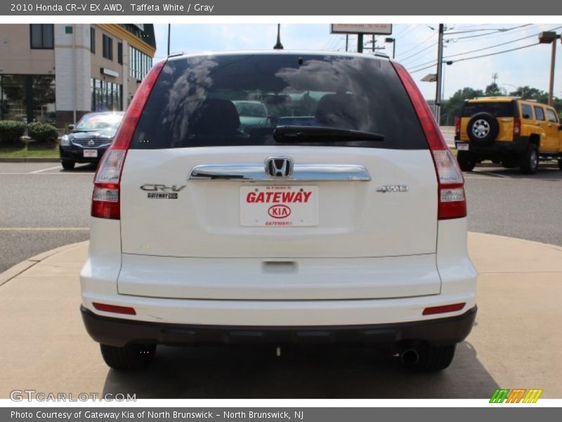 Taffeta White / Gray 2010 Honda CR-V EX AWD