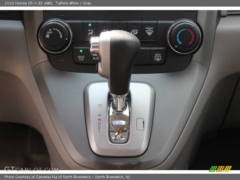 Taffeta White / Gray 2010 Honda CR-V EX AWD