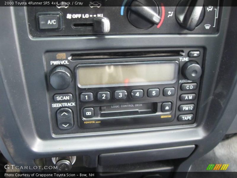 Black / Gray 2000 Toyota 4Runner SR5 4x4