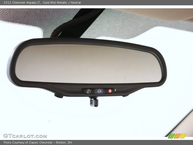 Gold Mist Metallic / Neutral 2012 Chevrolet Impala LT