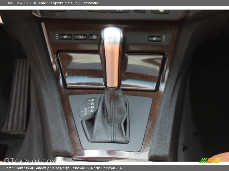 Black Sapphire Metallic / Terracotta 2006 BMW X3 3.0i