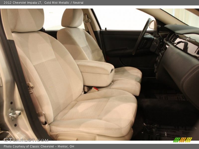 Gold Mist Metallic / Neutral 2012 Chevrolet Impala LT