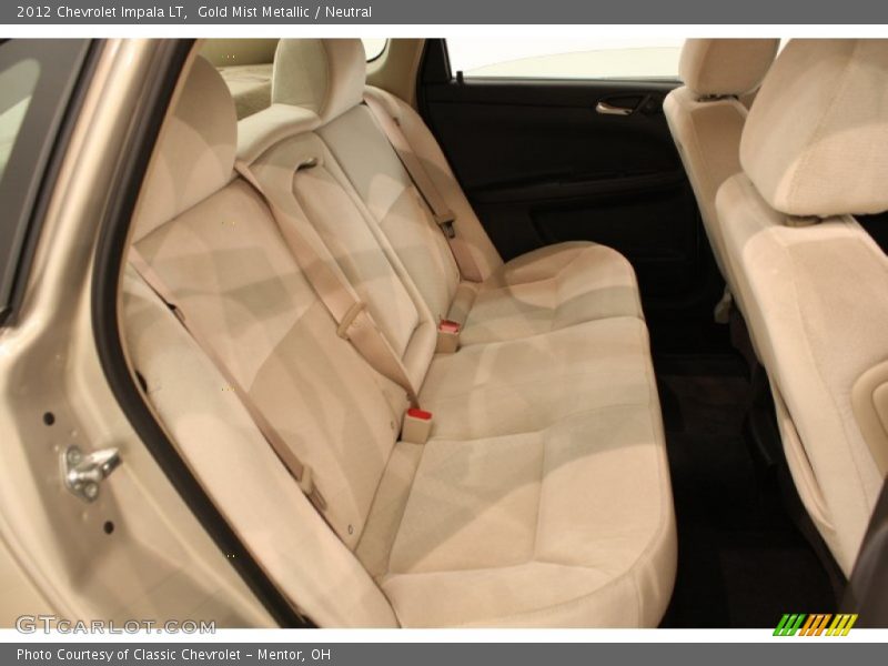 Gold Mist Metallic / Neutral 2012 Chevrolet Impala LT