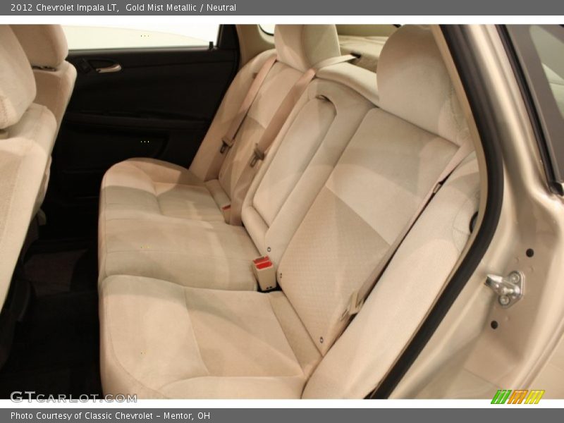 Gold Mist Metallic / Neutral 2012 Chevrolet Impala LT