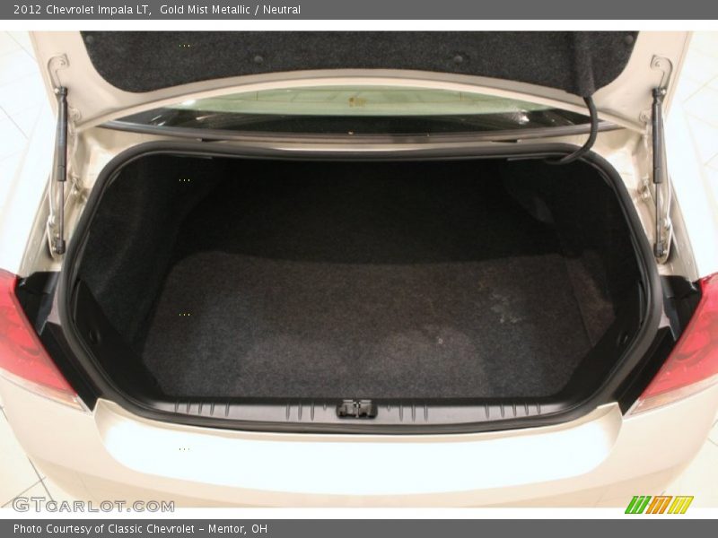 Gold Mist Metallic / Neutral 2012 Chevrolet Impala LT