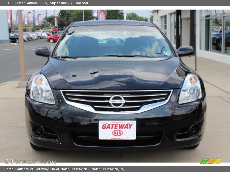 Super Black / Charcoal 2012 Nissan Altima 2.5 S