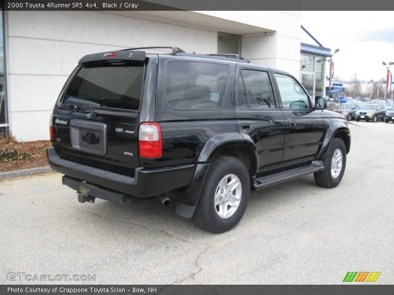 Black / Gray 2000 Toyota 4Runner SR5 4x4