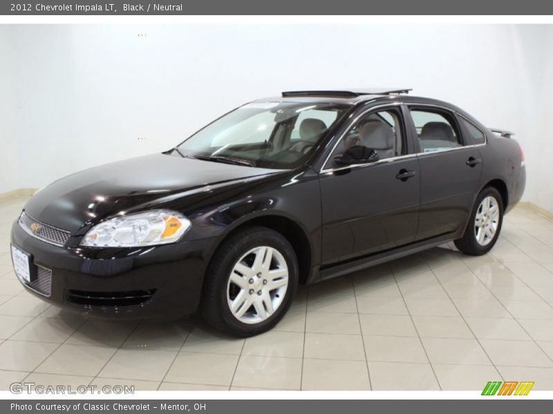 Black / Neutral 2012 Chevrolet Impala LT