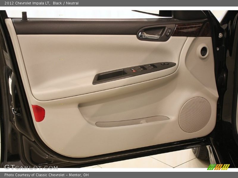 Black / Neutral 2012 Chevrolet Impala LT