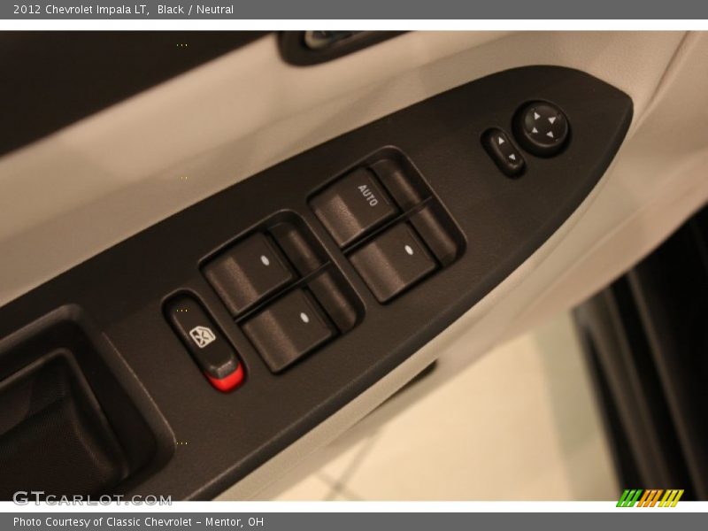 Black / Neutral 2012 Chevrolet Impala LT