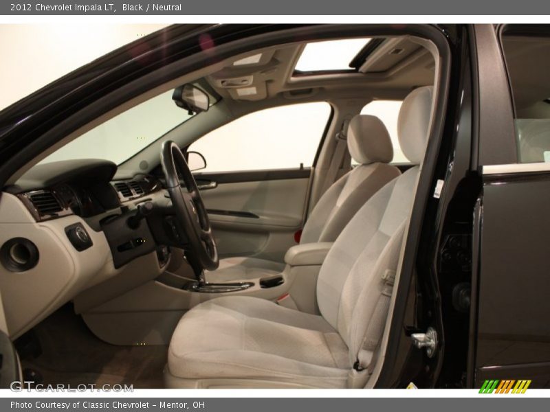 Black / Neutral 2012 Chevrolet Impala LT