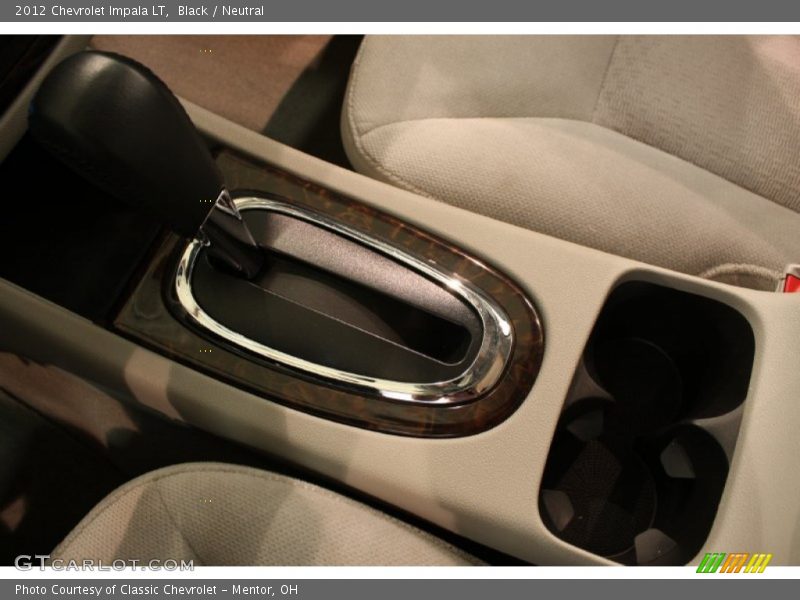 Black / Neutral 2012 Chevrolet Impala LT