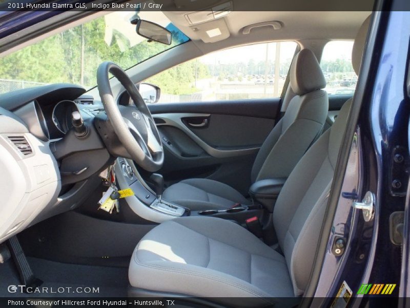 Front Seat of 2011 Elantra GLS