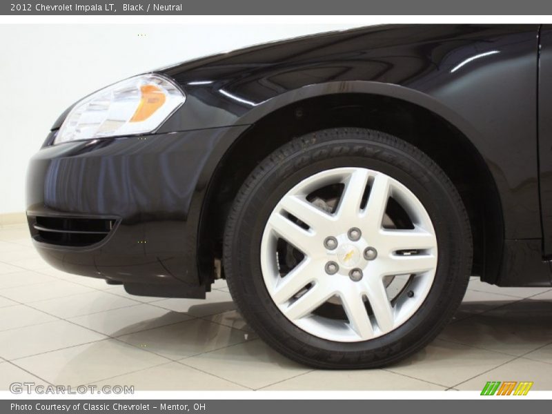 Black / Neutral 2012 Chevrolet Impala LT