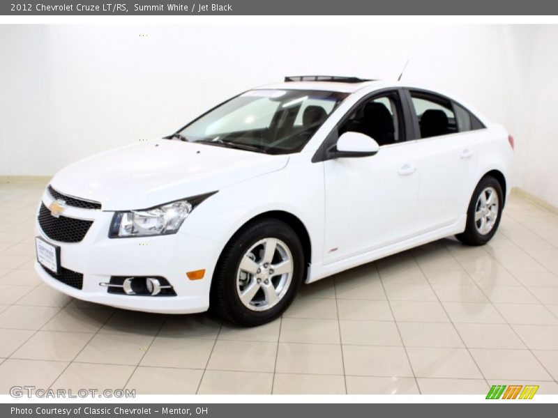 Summit White / Jet Black 2012 Chevrolet Cruze LT/RS