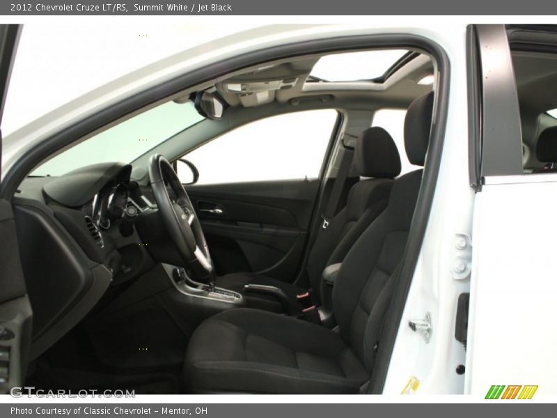 Summit White / Jet Black 2012 Chevrolet Cruze LT/RS