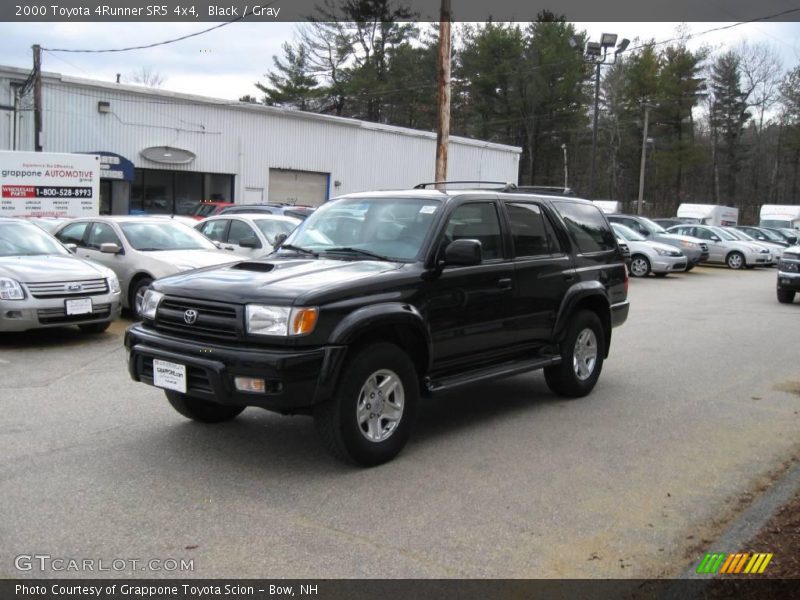 Black / Gray 2000 Toyota 4Runner SR5 4x4