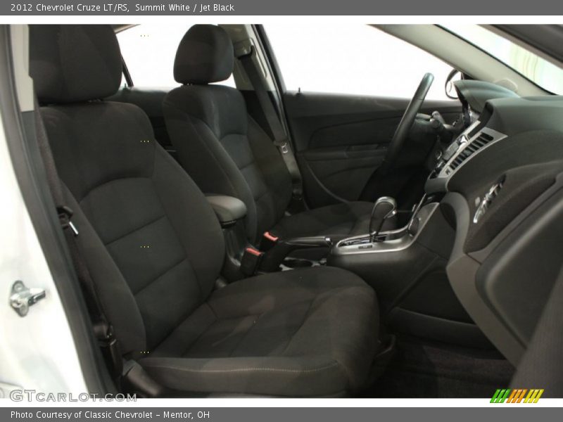 Summit White / Jet Black 2012 Chevrolet Cruze LT/RS