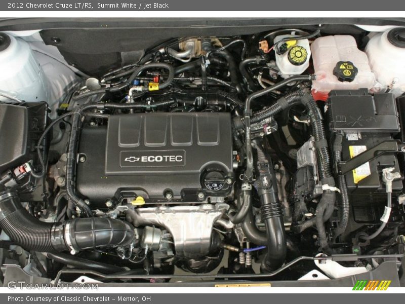 Summit White / Jet Black 2012 Chevrolet Cruze LT/RS
