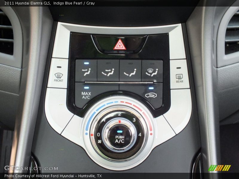 Controls of 2011 Elantra GLS