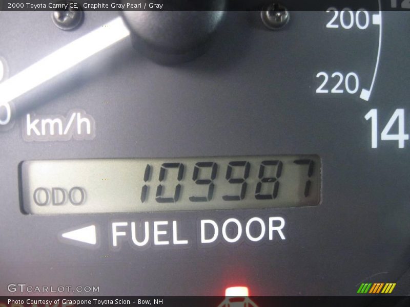 Graphite Gray Pearl / Gray 2000 Toyota Camry CE