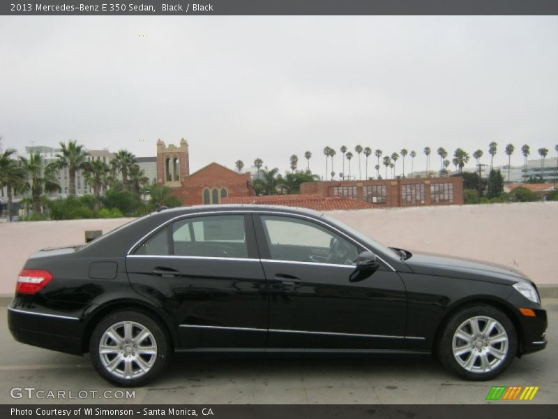 Black / Black 2013 Mercedes-Benz E 350 Sedan