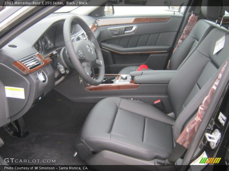 Black / Black 2013 Mercedes-Benz E 350 Sedan