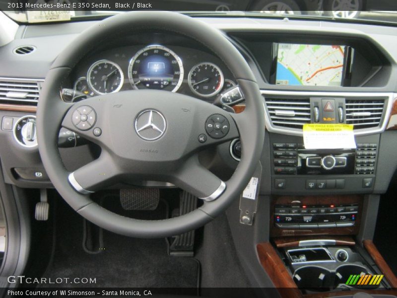 Black / Black 2013 Mercedes-Benz E 350 Sedan
