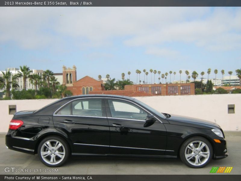 Black / Black 2013 Mercedes-Benz E 350 Sedan