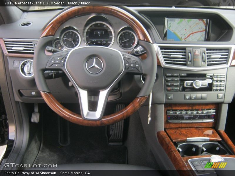 Black / Black 2013 Mercedes-Benz E 350 Sedan