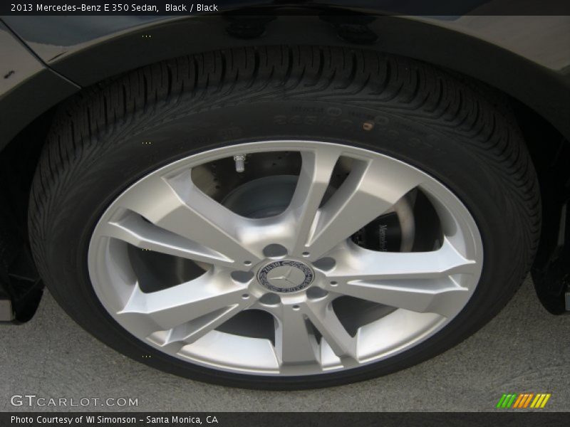 Black / Black 2013 Mercedes-Benz E 350 Sedan