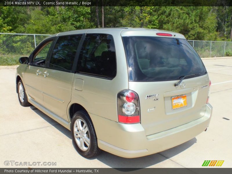 Cosmic Sand Metallic / Beige 2004 Mazda MPV LX