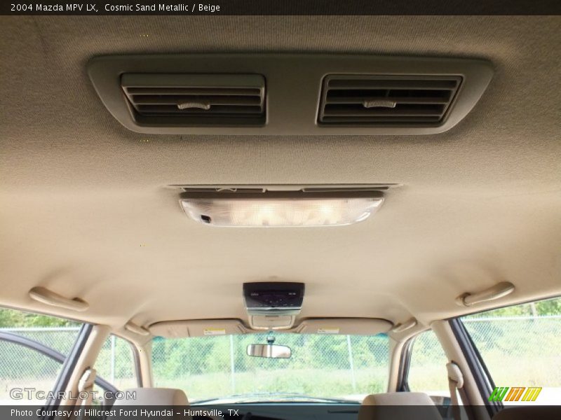 Cosmic Sand Metallic / Beige 2004 Mazda MPV LX