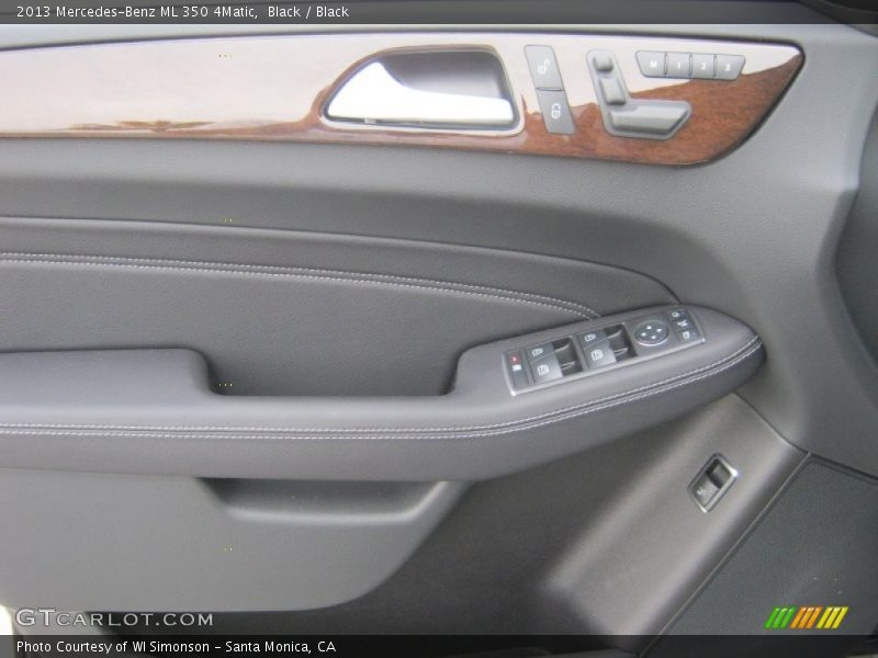 Black / Black 2013 Mercedes-Benz ML 350 4Matic