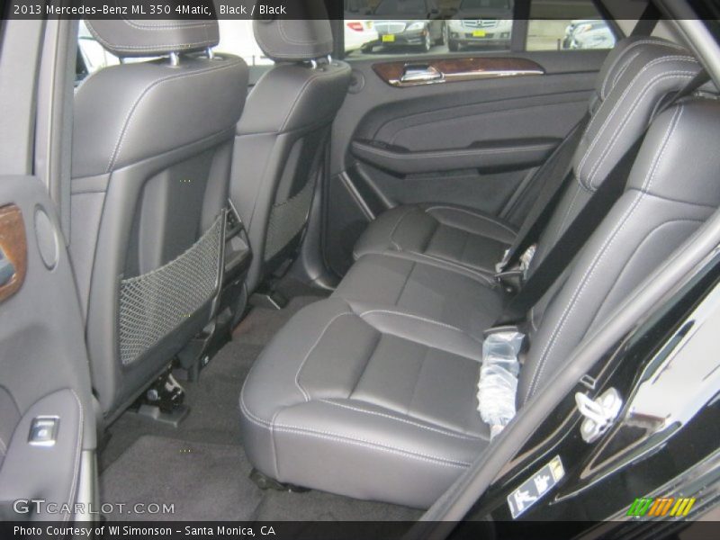 Black / Black 2013 Mercedes-Benz ML 350 4Matic