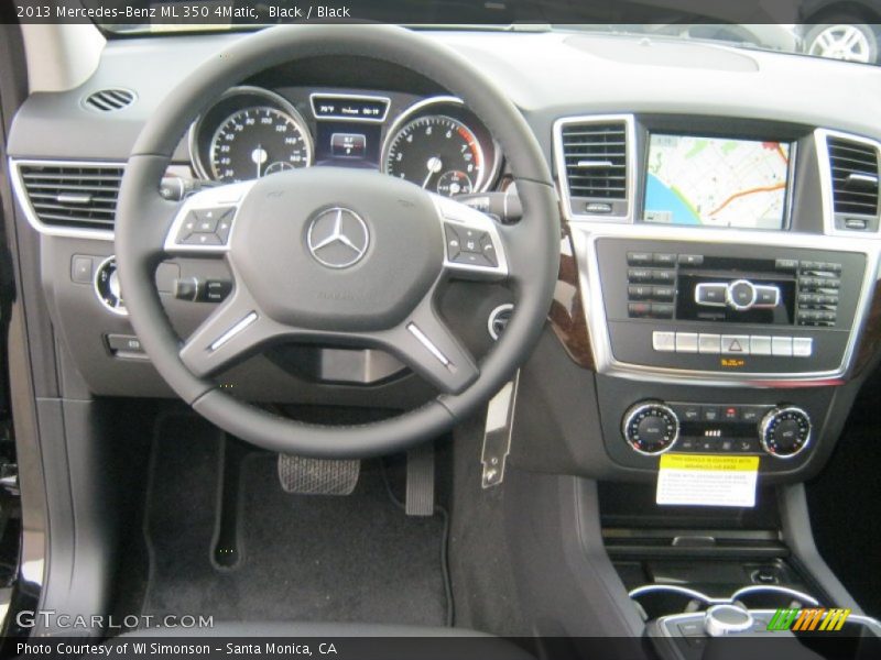 Black / Black 2013 Mercedes-Benz ML 350 4Matic