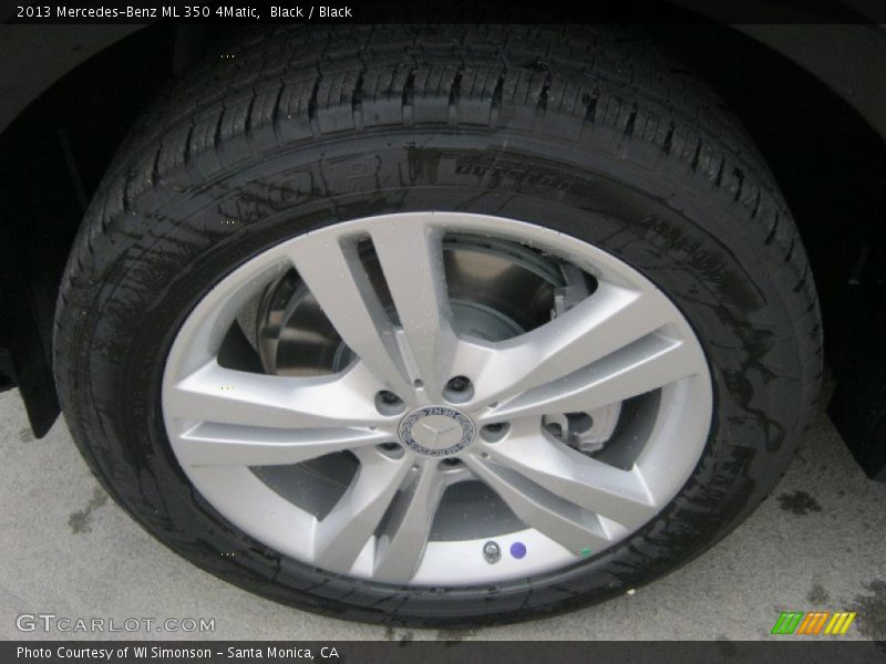 Black / Black 2013 Mercedes-Benz ML 350 4Matic