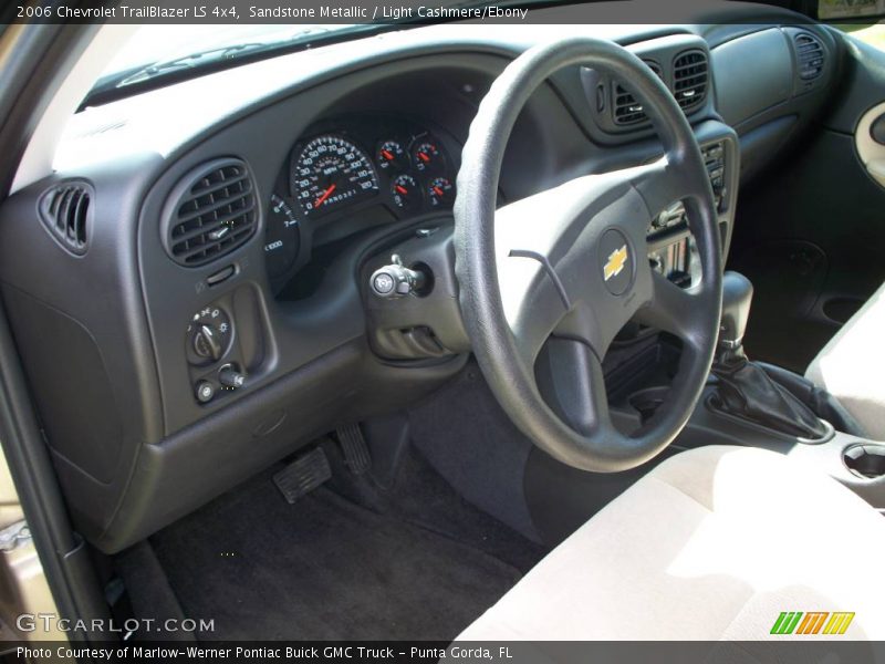 Sandstone Metallic / Light Cashmere/Ebony 2006 Chevrolet TrailBlazer LS 4x4