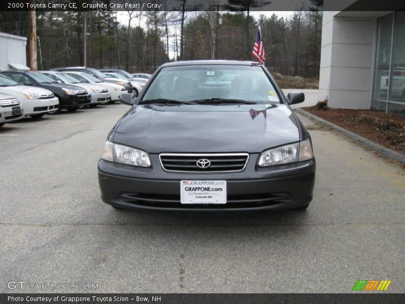 Graphite Gray Pearl / Gray 2000 Toyota Camry CE